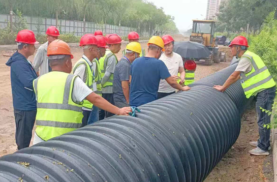 2024年乌海市海勃湾区城市内涝治理工程技术集中实地培训