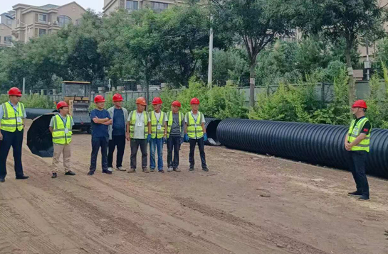 2024年乌海市海勃湾区城市内涝治理工程技术集中实地培训
