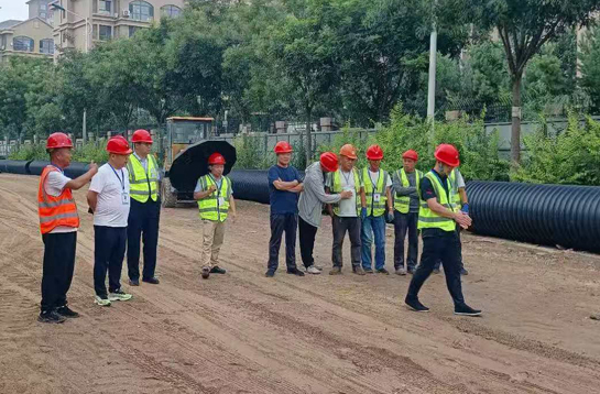 2024年乌海市海勃湾区城市内涝治理工程技术集中实地培训
