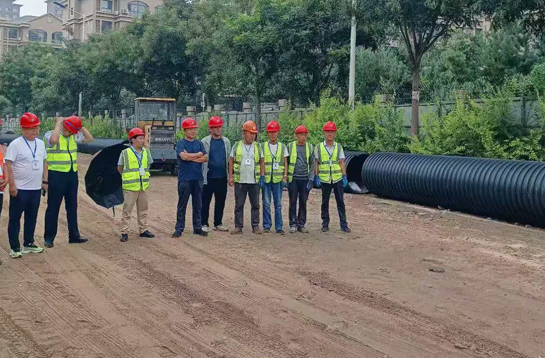 2024年乌海市海勃湾区城市内涝治理工程技术集中实地培训