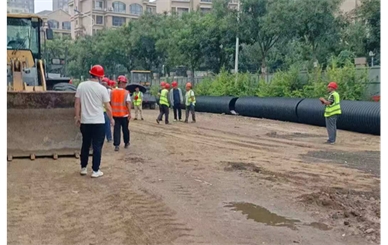 2024年乌海市海勃湾区城市内涝治理工程技术集中实地培训